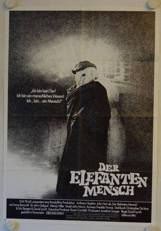 Der Elefantenmensch originales deutsches Filmplakat